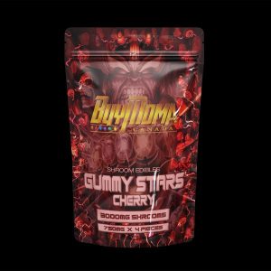 Buy Shroom Gummy Stars - Cherry - 3000MG Online in Canada - Buy MDMA Canada